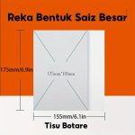 Botare 20-pack orange facial tissues – 4-ply, 7,200 sheets, 175×155mm, for face, hands & home use, free shipping - 图片 4