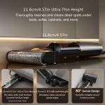 Simplus Wet And Dry Vacuum Cleaner 180° Flat Lying Mopping Dry Suction 21, 000Pa Suction Power 11.6cm - Image 8