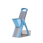 Manual handheld slicer set – adjustable thickness, shredder & mincer, heavy-duty plastic, washable, perfect for veggies, camping & kitchen prep - 图片 5