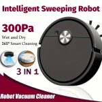Robot Vacuum 3-In-1 Mini Intelligent Sweeping Cleaner And Mop Vacuum Cleaner