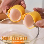 2pcs egg shell separator & peeler – quick, easy, durable, perfect for home chefs and kitchen lovers - 图片 12