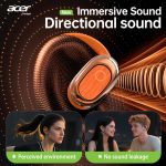 Acer open-ear wireless headphones – air conduction, ear-free, great for sports, long battery & standby time - 图片 6