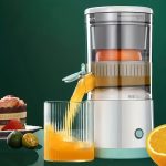 Wireless electric juicer 13.5oz – USB rechargeable, push-button, removable cup, auto juice separation, food-grade ABS, perfect gift - 图片 3