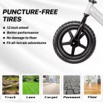 Balance Bike - A Premium Pedal-Free Bicycle with Wider Tires, Designed for Kids Aged 3 to 6 Years for Improved Stability - 图片 2