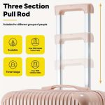 KINGSUN Travel Bag Versatile Luggage Featuring USB Charging Port And Cup Holder, Lightweight Cabin Size Suitcase - 图片 13