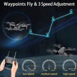 E88 foldable RC drone – dual camera 1080p, app & remote control, 2 batteries, portable, lightweight, durable, USB charging, indoor & outdoor. - 图片 5