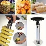 Stainless steel pineapple corer & slicer – ergonomic, great for coring fruits like strawberries, peeling and slicing made easy - 图片 7