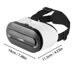 Private cinema with IMAX vibes, high-end VR, 4K ultra-clear, 120Hz smooth, wide 110° view, comfy for virtual dates - 图片 5