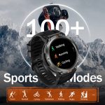 JELLOO Men'S Outdoor Sports Smartwatch Answeru002FMake Calls Smart Watch for Men with LED Flashlight Smart Watches Pedometer Smartwatches for Iphone And Android Phone Christmas Gifts Thanksgiving New Year'S Day Gifts for Boyfriends - 图片 4