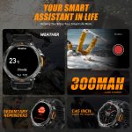 JELLOO Men'S Outdoor Sports Smartwatch Answeru002FMake Calls Smart Watch for Men with LED Flashlight Smart Watches Pedometer Smartwatches for Iphone And Android Phone Christmas Gifts Thanksgiving New Year'S Day Gifts for Boyfriends - 图片 13