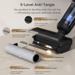 Simplus Wet And Dry Vacuum Cleaner 180° Flat Lying Mopping Dry Suction 21, 000Pa Suction Power 11.6cm - Image 9