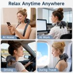 USB neck & shoulder massager – 6D simulation, deep kneading for neck, shoulders, back & legs, perfect gift for elderly - 图片 5