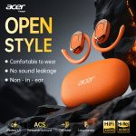 Acer open-ear wireless headphones – air conduction, ear-free, great for sports, long battery & standby time - 图片 12