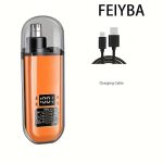 Professional ear & nose hair trimmer – painless, USB rechargeable, dual-sided blades, portable & easy to clean, for men & women. - 图片 5